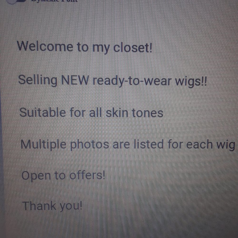 Welcome to my closet!